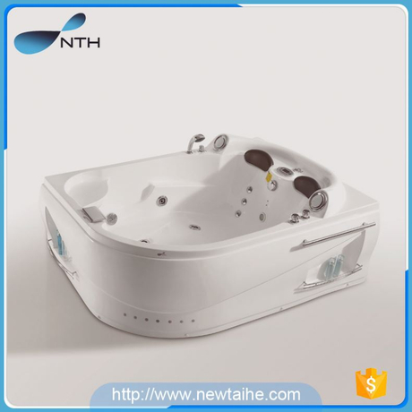 NTH canton fair best selling product customized suite acrylic 2017 square massage bathtub with jets